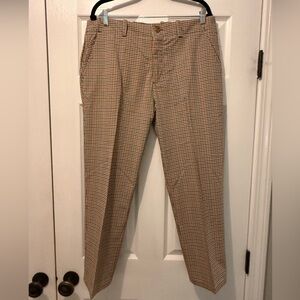 Mr Turk Men's Houndstooth Patterned Pants 34”w
